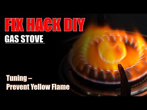 Gas Stove Orange Flame: Troubleshooting Gas Stove Issues